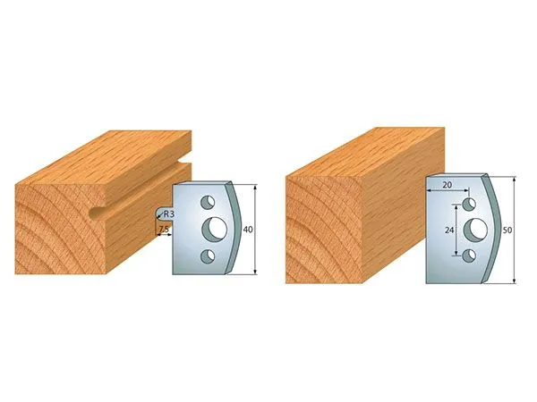 Profielmessen voor hout